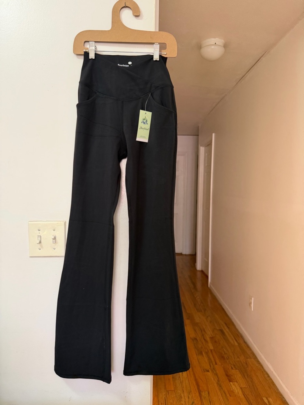 Boerfmian Black Activewear Leggings - Size S